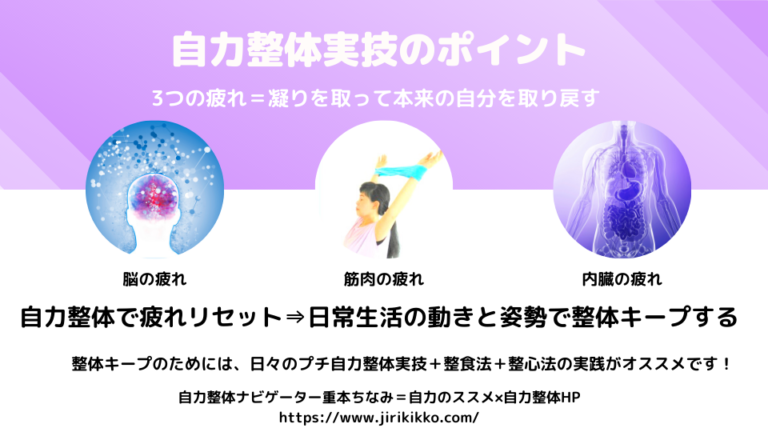 自力整体実技のポイント